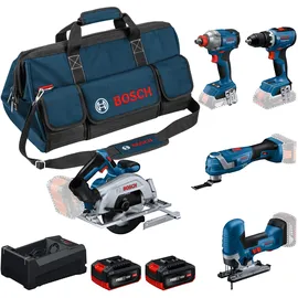 Bosch GSR 18V-65 inkl. 2 x 5,0 Ah + L-BAG