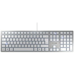 Cherry KC 6000 Slim Keyboard USB silber