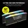 Corsair Vengeance RGB DDR5 32GB DDR5-6200, CL36 Intel XMP 3.0 Desktop-Arbeitsspeicher – Schwarz
