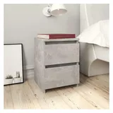 vidaXL Nachtschrank Betongrau 30 x 30 x 40 cm Holzwerkstoff