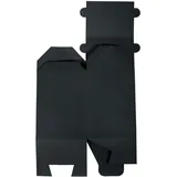 Rayher Geschenkbox, Faltschachtel Haus, schwarz, 7,5 x 14 cm, Fotokarton, eckig, 6 Stück,