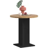 Home Affaire Esstisch Ø 70 cm schwarz