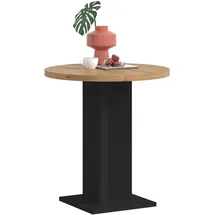 Home Affaire Esstisch Ø 70 cm schwarz