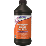 NOW Foods (NOW Foods Sunflower Lecithin, Liquid - 473 ml,