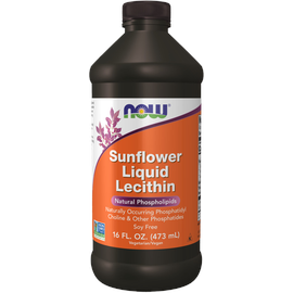 NOW Foods (NOW Foods Sunflower Lecithin, Liquid - 473 ml,