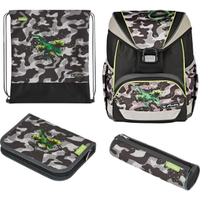 Herlitz Ultralight Plus 4-tlg. camo dragon