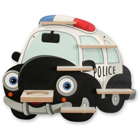 Tonie Regal „Polizei-Auto“ - für Toniebox  &  Tonies; inkl. 40 Metallplättchen