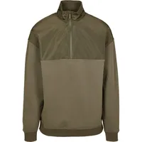 URBAN CLASSICS Military Troyer T-Shirt Olive M