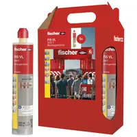 Fischer Injektionsmörtel FIS VL 300 T Sixpack, à grau,