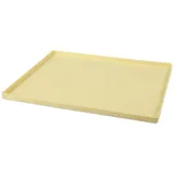 Zenker Biskuitrollenmatte CANDY, Rollmatte aus Silikon, Backblech für Kuchen (Farbe: Creme), Menge: 1 Stück, Gelb