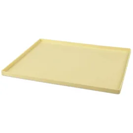 Zenker Biskuitrollenmatte CANDY, Rollmatte aus Silikon, Backblech für Kuchen (Farbe: Creme), Menge: 1 Stück, Gelb