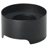 ZONE Denmark Singles Kerzenhalter, Kerzenständer Eisen, Metall, Schwarz