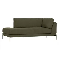 Modulsofa Couple Lounge Element Links, Grün