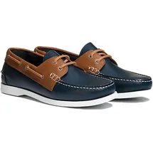 Aigle Herren New Nubil Ltr Bootsschuh, Navy Eagle, 46 EU