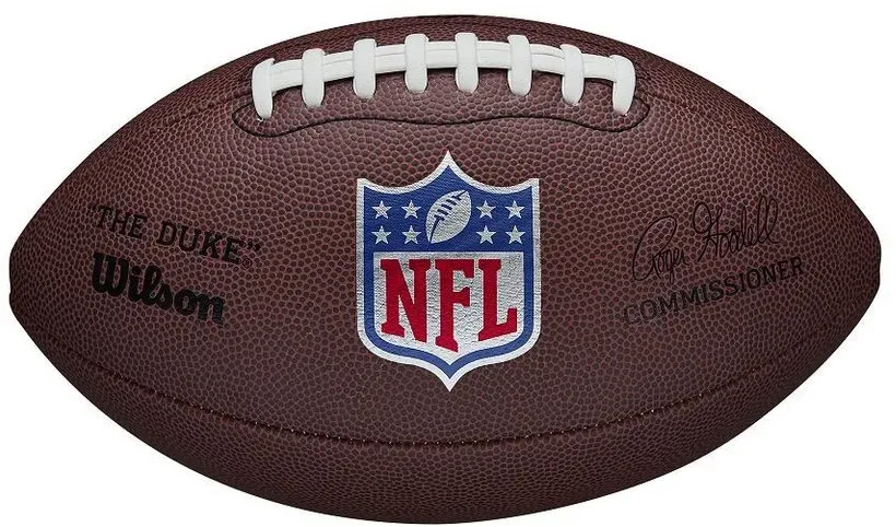 Wilson Football Football NFL The Duke Replica, Replika des offiziellen NFL-Matchballs