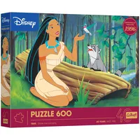 Trefl 37605 Puzzle 600 Teile - 40-jähriges Jubiläum von Trefl: Disney, Pocahontas