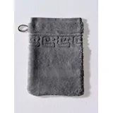 CAWÖ Noblesse Uni 1001 Gästehandtuch 30 x 50 cm anthrazit