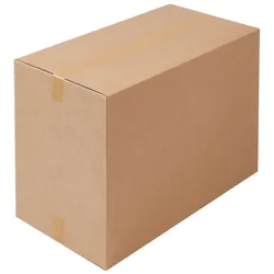 50 x Faltkarton (750 x 400 x 500 mm) braun 1-wellig Verpackung stabil belastbar Versandkiste Transportbox Karton BB-Verpackungen