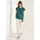 Cecil Rundhalsshirt CECIL, Damen, Gr. M (40), jungle grün, Web, 50% Baumwolle, 50% Modal, unifarben, comfort fit normal, U-Boot-Ausschnitt, abgesteppt, Shirts Rundhalsshirt, mit Raffung