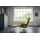KAWOLA Sessel TOSAR Velvet 83 x 110 x 89 cm Grün mit Hocker