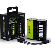 Verico LoopEnergy Mono D 7400 mAh 2 St.