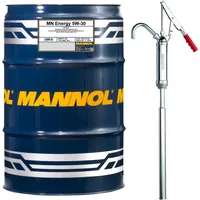 60L Mannol Energy 5W-30 Motoröl Motorenöl VW 502.00 505.00 MB 229.3 + Ölpumpe