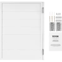Vevor Saloontüren, 805x1060x28 cm, einzelne Schwingtüren, quadratisches Design mit