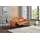 OTTO home 2-Sitzer "Lund, mit Relaxfunktion und Kopfteilverstellung", braun (cognac), (37730911-0)