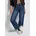 Wide Leg Jeans mid Blue soft washed 26 26W 30L