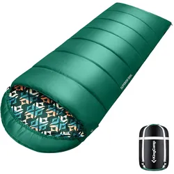 KINGCAMP Mumienschlafsack Superior 300XL 3 Jahreszeiten Schlafsack XL Lang -13°C Variante: R