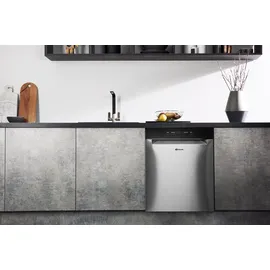 Bauknecht BUC 3C26 X Einbau-Geschirrspüler (unterbaufähig, 598 mm breit, Edelstahl)
