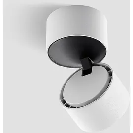 ARCCHIO Rotari 1-flg. rund weiß Aluminium
