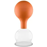 PULOX Schröpfglas aus Echtglas braun 52mm 1 St