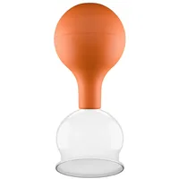 PULOX Schröpfglas aus Echtglas braun 52mm 1 St