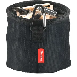 Metaltex Wäscheklammerbeutel mit Karabinerhaken,
