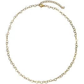 aniston jewelry & watches Kette ohne Anhänger Herz Edelstahl gelbgoldfarben