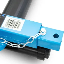 BITUXX 4x Bituxx Rangierhilfe inkl. Wagenheber (Blau)