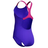 Speedo Medley Logo Badeanzug Blau/Lila 13-14 Jahre