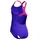 Speedo Medley Logo Badeanzug Blau/Lila 13-14 Jahre