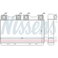 Nissens Wärmetauscher, Innenraumheizung 70515