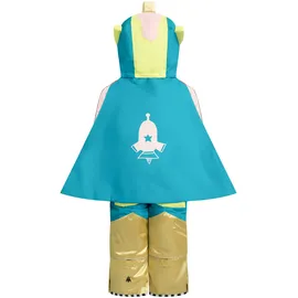 WeeDO FUNWEAR Schneeanzug LOVE POWDO, Größe 92/104 in petrol gelb pink), petrol gelb pink