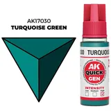 AK-Interactive AK QUICK GEN Turqouoise Green 18ml