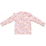 Little Dutch Bade-T-Shirt langarm ruches Ocean Dreams Pink gr. 62/68 | Little Dutch
