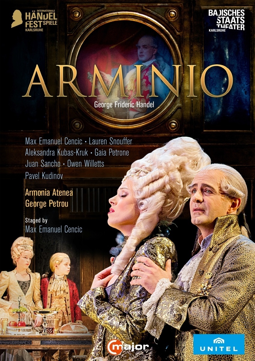 Arminio - Cencic  Sancho  Snouffer  Petrou  Armonia Atenea. (DVD)