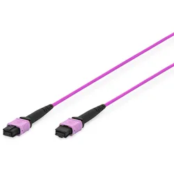 DIGITUS Glasfaser-Patchkabel, MPO, Buchse, OM4, Methode A, 10m