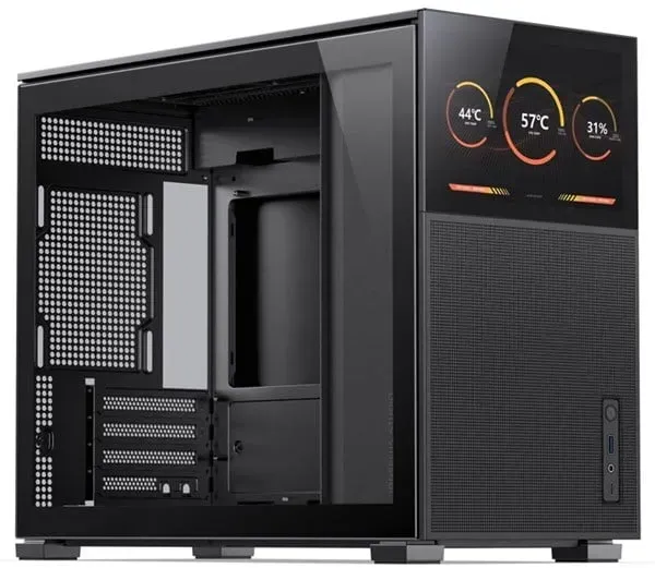 D31 mesh Screen - black - Gehäuse - Minitower - Schwarz