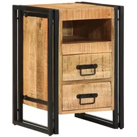 VidaXL Nachttisch 40x40x59 cm Massivholz Mango