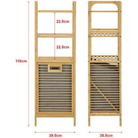 [en.casa] en.casa Wäschekorb, Tidaholm