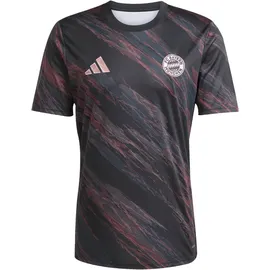 adidas FC Bayern München Pre-Match-Shirt 25/26 schwarz Kinder Gr. 176