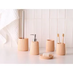 Badaccessoires Set 5-teilig POZUZO Orange